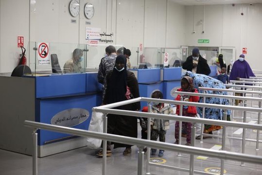 Libya'da 91 düzensiz göçmen gönüllü dönüş programı kapsamında ülkelerine gönderildi