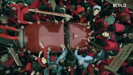 “La casa de papel” da pistas sobre su final: Fuego y una banda acorralada
