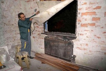 Son 1 haftada evleri 5 kez yanan aile hortumla nöbet tutuyor
