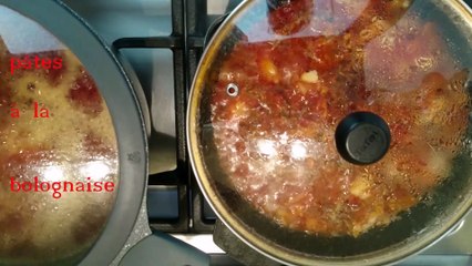 pâtes à la bolognaise