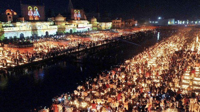 Historic Ayodhya Deepotsav 2021 enters Guinness world record