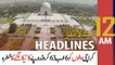 ARY News | Prime Time Headlines | 12 AM | 4th November 2021