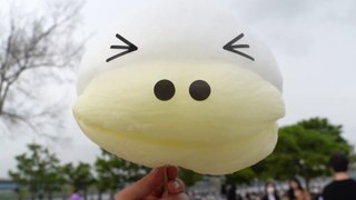 Cute Character Cotton Candy Art