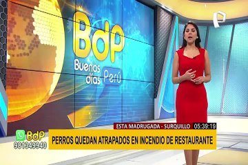 SJM: lanzan molotov a almacén y provocan incendio