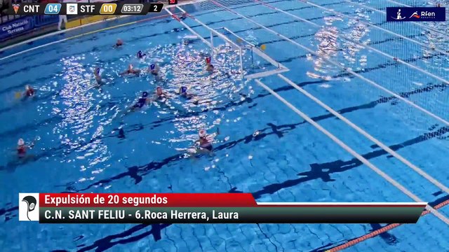 División de Honor Femenina 21/22 Jornada 2: C.N. Terrassa vs C.N. Sant Feliu (2)