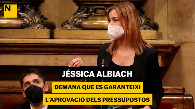 Jéssica Albiach demana que es garanteixi l'aprovació dels pressupostos de tot arreu