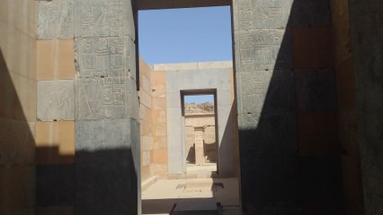 قبل افتتاح طريق الكباش ..شاهد كيف احتفل المصري القديم في عيد الاوبت: منقوش على الجدران‎‎