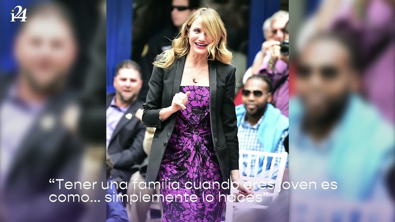 “Tendré que llegar a los 107 años": Cameron Diaz habla sobre convertirse en mamá a los 47