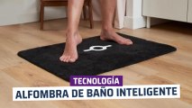 [CH] Alfombra de baño inteligente con lector de huellas de pies