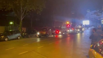 Şişli'de sokakta yaşayan kişinin kaldığı çadırdaki tüp patladı