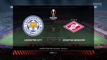 Leicester City vs Spartak Moscow || Europa League - 4th November 2021 || Fifa 22