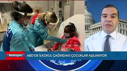 ABD'de 5-11 Yaş Arası Çocuklarda Aşılama Başladı