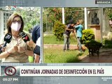 Misión Venezuela Bella realizó jornada de desinfección en la U.E Generalísimo Francisco de Miranda