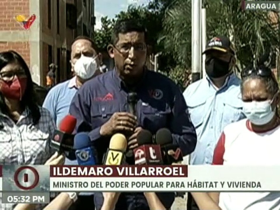 Min. Ildemaro Villarroel realizó jornada de desinfección en urbanismo de GMVV en el Edo. Aragua