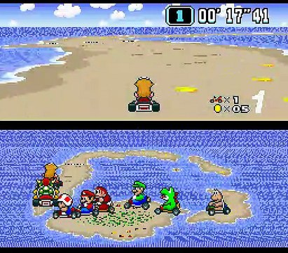 Super Mario Kart: The Impala Battles online multiplayer - snes