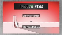 Liberty Flames at Ole Miss Rebels: Over/Under
