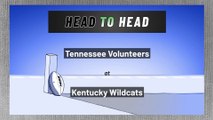 Tennessee Volunteers at Kentucky Wildcats: Over/Under