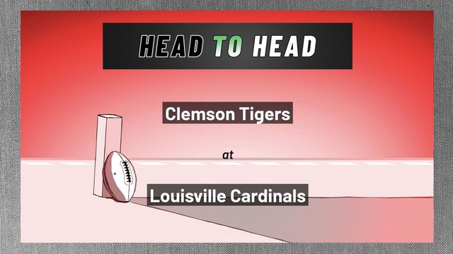 Clemson Tigers at Louisville Cardinals: Spread