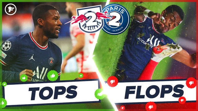 Les Tops et Flops de Leipzig-PSG