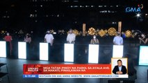 Mga tatak-Pinoy na parol sa Ayala Ave. sa Makati, pinailawan na | UB