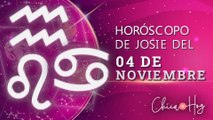 Horóscopo de hoy jueves 4 de noviembre de Josie Diez Canseco