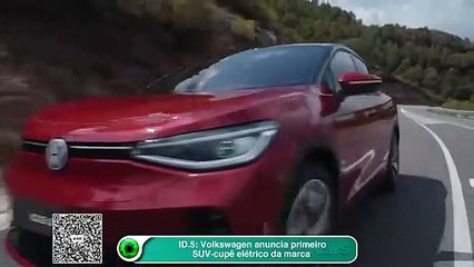 ID.5 Volkswagen anuncia primeiro SUV-cupê elétrico da marca