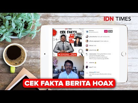 Cek Fakta Eps. Spesial Hoaks Virus Corona bersama Menkominfo, Johnny G. Plate.