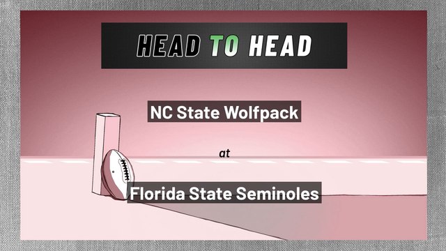 NC State Wolfpack at Florida State Seminoles: Over/Under