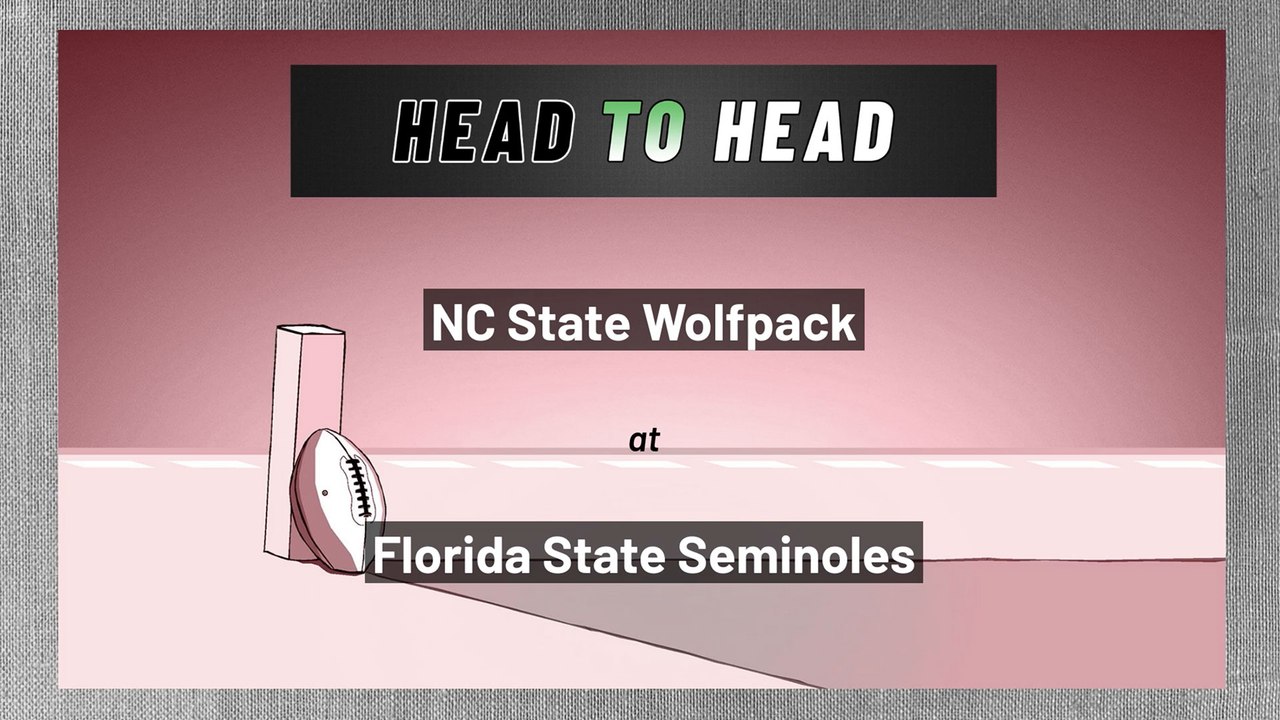 NC State Wolfpack at Florida State Seminoles: Over/Under