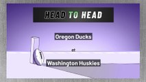 Oregon Ducks at Washington Huskies: Spread