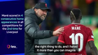 Klopp 'hated' subbing Mane during Liverpool-Atleti 'more than you can imagine'