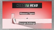 Missouri Tigers at Georgia Bulldogs: Spread