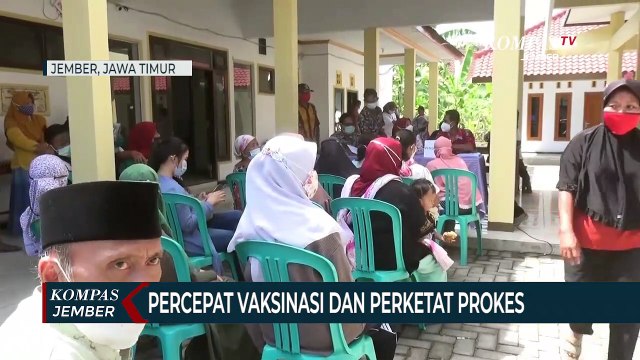Antisipasi Gelombang Ketiga, Vaksinasi Dipercepat dan Razia Prokes Digalakkan