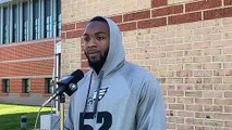 Davion Taylor on Eric Wilson and how he's improving