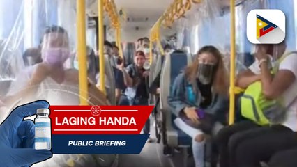 Dagdag na kapasidad sa mga pampublikong sasakyan, pinayagan na simula ngayong araw sa Metro Manila at mga karatig-probinsya
