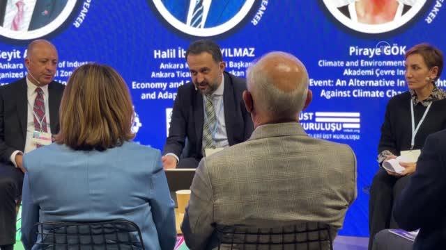 İklim Değişikliği Konferansı'nda çevre dostlarına Gölbaşı Sevgi Çiçeği üzerinden ittifaka davet