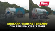 Angkara ‘kanvas terbang’, dua pemuda nyaris maut