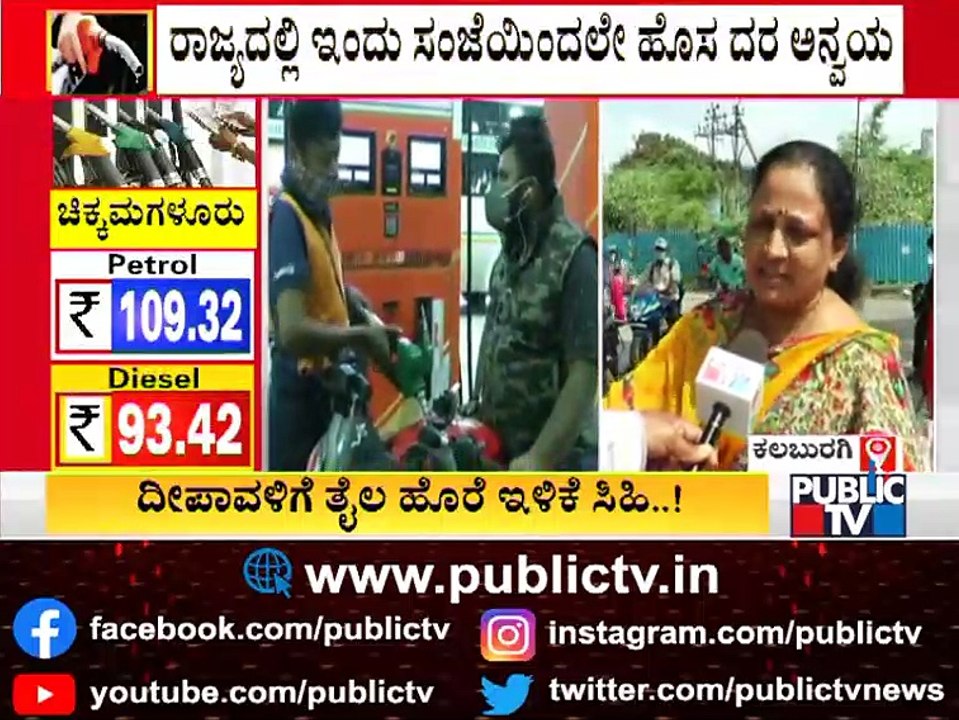 Petrol Should Become More Cheaper, Say Kalaburagi People