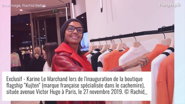 Karine Le Marchand séparée du père de sa fille : Je ne l'ai pas souhaité... , rares confidences