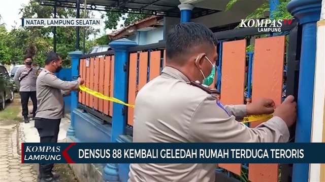 Lagi! Densus 88 Geledah Rumah Terduga Teroris Lainnya