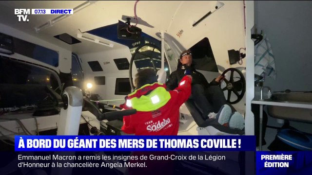Transat Jacques-Vabre: le skipper Thomas Coville nous explique comment piloter un Ultim