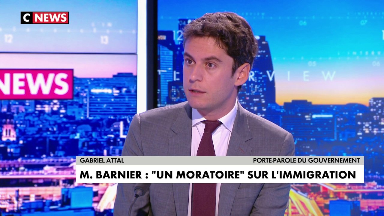 Gabriel Attal : «Nous ce qu'on veut c'est faire respecter nos règles»