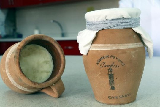 Çankırı'nın tescilli küpecik peyniri tuz mağarasında olgunlaştırılacak