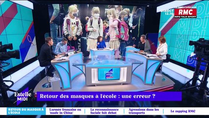 Retour des masques à l'école : une erreur ? - 04/11