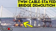 'Old Tappan Zee Bridge destroyed in controlled explosion (1/15/2019)'