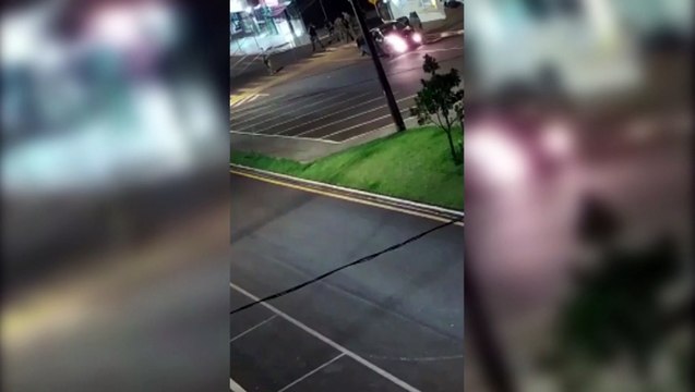 Imagens mostram ação da PM após roubo em Cooperativa de Crédito em Três Barras; SAMU e Bombeiros de Cascavel foram mobilizados