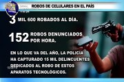 Osiptel: más de 3,600 celulares son robados diariamente en el Perú