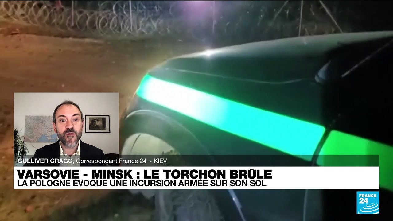 Crise des migrants : la Pologne accuse la Biélorussie après une incursion armée sur son sol