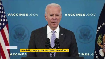 Covid-19 : certains pays vaccinent les enfants