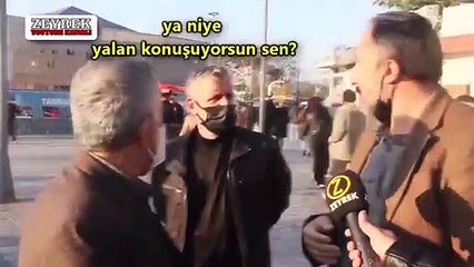 Sokak röportajında yumruk yumruğa '128 milyar dolar' kavgası; "Yediler' diyemezsin"